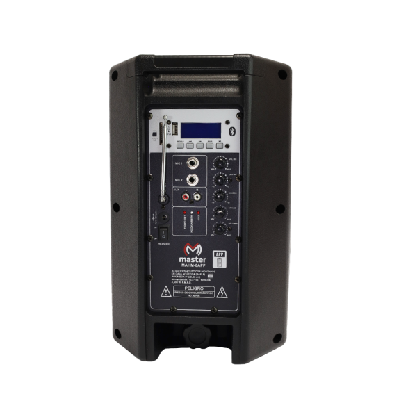 Bocina Amplificada Portátil 4500 Wtts, Marca Master 8" - Imagen 3