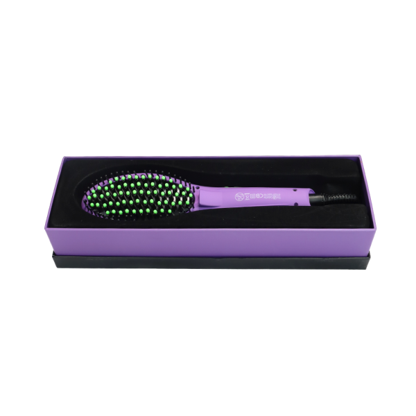 Cepillo Para Alaciar Cabello Marca Pro Cabello Advanced Infrared, Luxury S500. Color Purple, White, Pink, Black. - Imagen 3