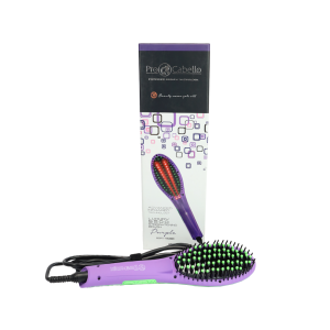 Cepillo Para Alaciar Cabello Marca Pro Cabello Advanced Infrared, Luxury S500. Color Purple, White, Pink, Black.