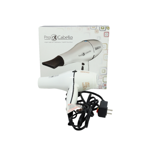 Secadora De Cabello Pro Cabello Power Blower 3600. White Power - Imagen 4