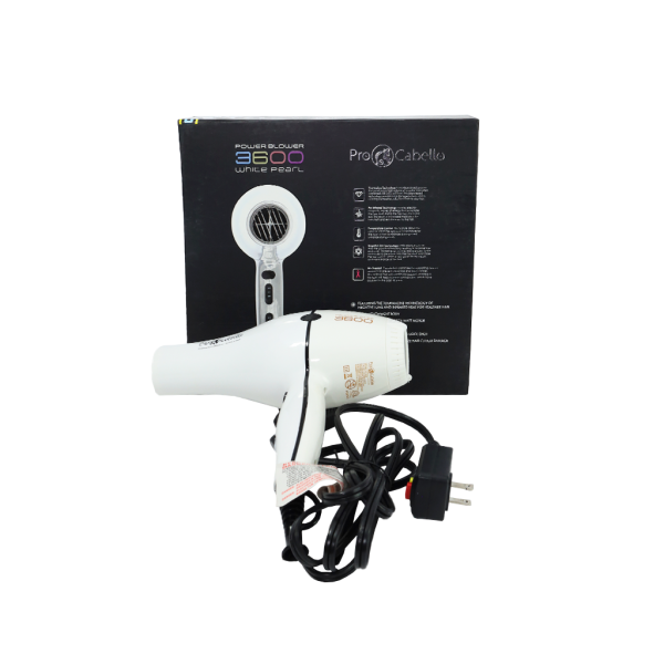 Secadora De Cabello Pro Cabello Power Blower 3600. White Power - Imagen 3