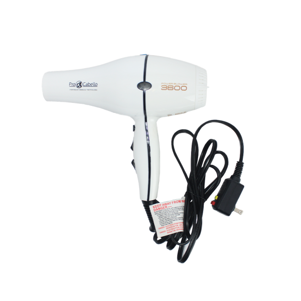 Secadora De Cabello Pro Cabello Power Blower 3600. White Power - Imagen 2