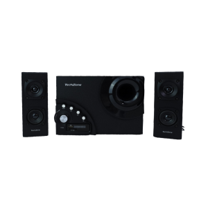 Bocina Estereo Tech Zone Canal De Sonido 2.1