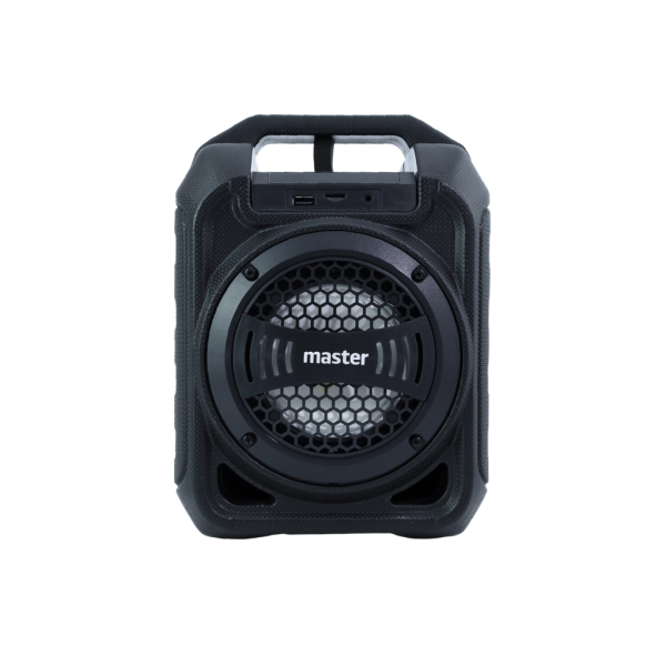 Bocina Amplificada Portatil 1000 Wtts,  Marca Master 4" - Imagen 3