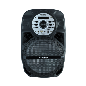 Bocina Amplificada Portatil 1000 Wtts,  Marca Master 8"