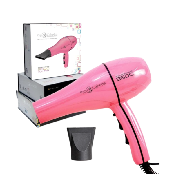 Secadora De Cabello Pro Cabello  Power Blower 3600. Hot Pink