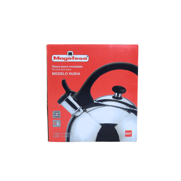 Tetera Acero Inoxidable, Marca Magefesa - Imagen 3