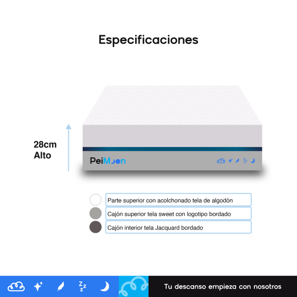 Colchón PeiMoon - ESENCIA - Imagen 3